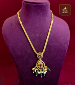 AD Pendent With Green Beads - Image 2