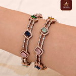 Multi Colour Diamond Replica Bangle