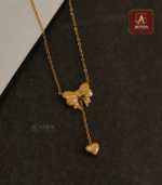Butterfly Heart Necklace - Image 2