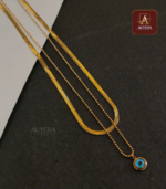 Two Layer Evil Eye Necklace