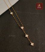 Flower Pendent Necklace - Image 2