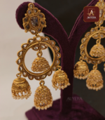 Multi Jhumka Chandbali - Image 2