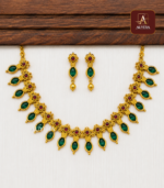 Emerald Antique Choker Set