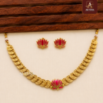 Lotus Lakshmi Necklace