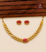 Lotus Lakshmi Necklace