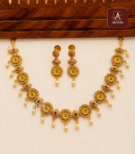 AD Floral Necklace