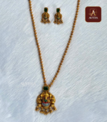 Divine Lotus Lakshmi Necklace