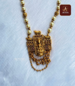 Pearl Haram With Lakshmi Pendent - Image 2