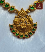 Green  Colour Necklace - Image 2