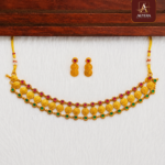 Multi Colour Coin Choker
