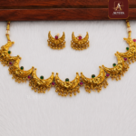Antique Half Moon Necklace