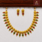 Ruby & Emerald Antique Necklace