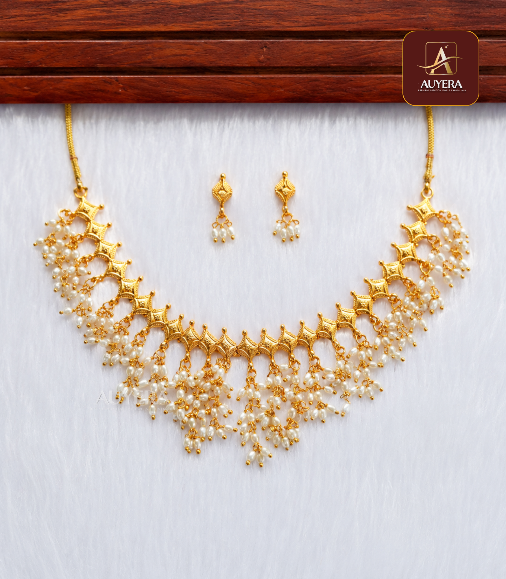 57 Pearl Blossom Choker - Image 1