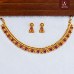 Ruby Stone Antique Choker