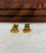 Emerald Lakshmi Coin Choker - Image 3