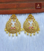 Traditional Peacock Earring