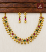 Multy Colour Ruby AD Necklace
