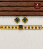 Ruby Floral Heritage Necklace