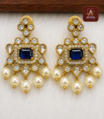 AD Necklace With Blue Stone - Image 2