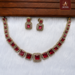 Ruby Stone AD Necklace