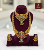 Meenakari Bridal Set