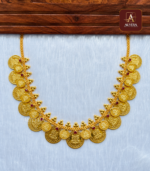 Double Coin Lakshmi Necklace