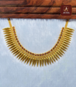 Mulla Muttu Necklace with Ruby Stone